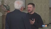 Zelensky accolto a Roma "Sosteniamo l'Ucraina"