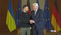 Zelensky a Berlino "Grazie Germania"