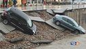 Brescia, crolla argine Il maltempo non molla