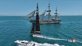 Vespucci e Luna Rossa, stesso vento nelle vele