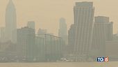 Incendi in Canada Fumo su New York