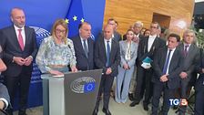 Il parlamento europeo rende omaggio a Silvio Berlusconi