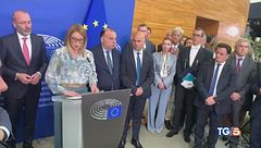 Il parlamento europeo rende omaggio a Silvio Berlusconi