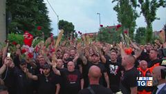 Silvio Berlusconi, omaggio dei tifosi del suo Milan