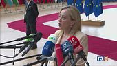 Meloni a Bruxelles "Aperture dall'Ue"