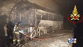 Tunnel in fiamme A12 bloccata