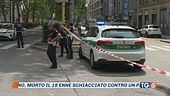 Travolto su marciapiede, muore 18enne a Milano