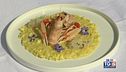 Gusto Verde: risotto scampi e arancia