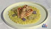 Gusto Verde: risotto scampi e arancia