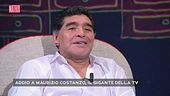 Diego Armando Maradona e Maurizio Costanzo