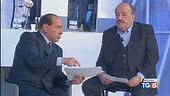 Silvio Berlusconi secondo i personaggi della storia della televisione