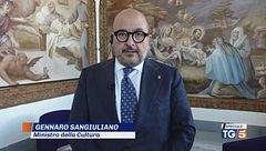 Il saluto di Gennaro Sangiuliano a Silvio Berlusconi