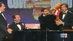 Silvio Berlusconi e i grandi personaggi di Mediaset