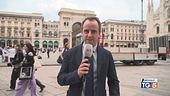 Piazza Duomo e i funerali di Silvio Berlusconi
