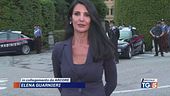 Arcore: gli omaggi a Silvio Berlusconi