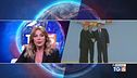 Alba Parietti e il saluto a Silvio Berlusconi