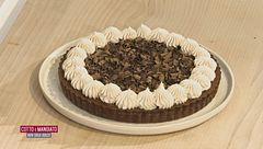 Torta di castagne e cioccolato