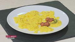 Risotto pistilli di zafferano e gamberi di fiume