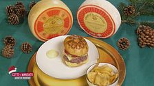 Cheesemaarburger con i prodotti tipici del Trentino