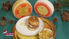Cheesemaarburger con i prodotti tipici del Trentino