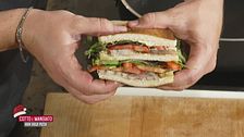 Club Sandwich con Porchetta