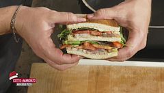 Club Sandwich con Porchetta