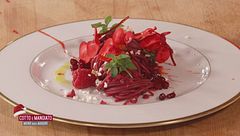 Cannoli farciti e Spaghetto in Rosso