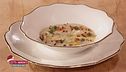 Pasta e ceci scampi porcini e bacon e  Torta 2023 ripieno al cioccolato