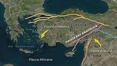 L'Anatolia si è spostata di 3 metri
