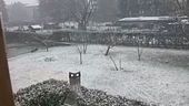 Freddo con pioggia, neve e vento