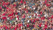 Italia-Galles, festa di sport