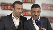 Con Pio e Amedeo è felicissima sera
