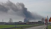 Allarme nube tossica a Novara