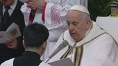 Il Papa dà il via ai riti di Pasqua
