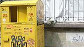 Neonata morta in un cassonetto