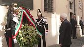Omaggio alle vittime del terrorismo