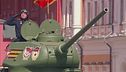 Un solo tank alla parata di Putin