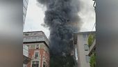 Ultim'ora, incendio in pieno centro a Milano