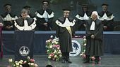 Laurea ad honorem per re Giorgio