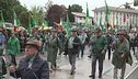 Sfila l'orgoglio degli alpini