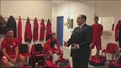 Silvio Berlusconi e la squadra del Monza
