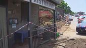 Frana sul ristorante, un morto