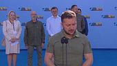 Vertice Nato, Zelensky si allinea