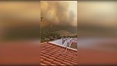 Fiamme in Sardegna, case evacuate