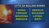 Traffico e caldo da bollino rosso