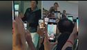 Morandi, live show in volo