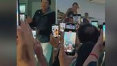 Morandi, live show in volo