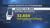 Reddito, in arrivo altri 33mila sms