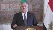 Tajani in missione al Cairo