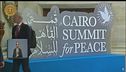 Summit per la pace al Cairo